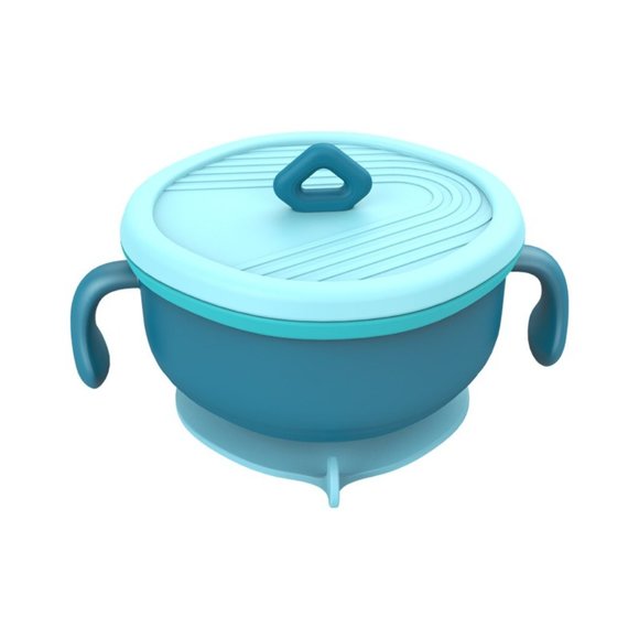 Non Spill Bpa Free Suction Eating Food Insulated Feeding Silicone Baby Bowl - Picture 12 of 14